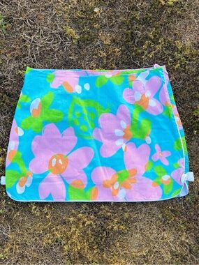 Lilly Pulitzer “Cosette” Bright Floral Mini Skort Skirt with Shorts Adorable
